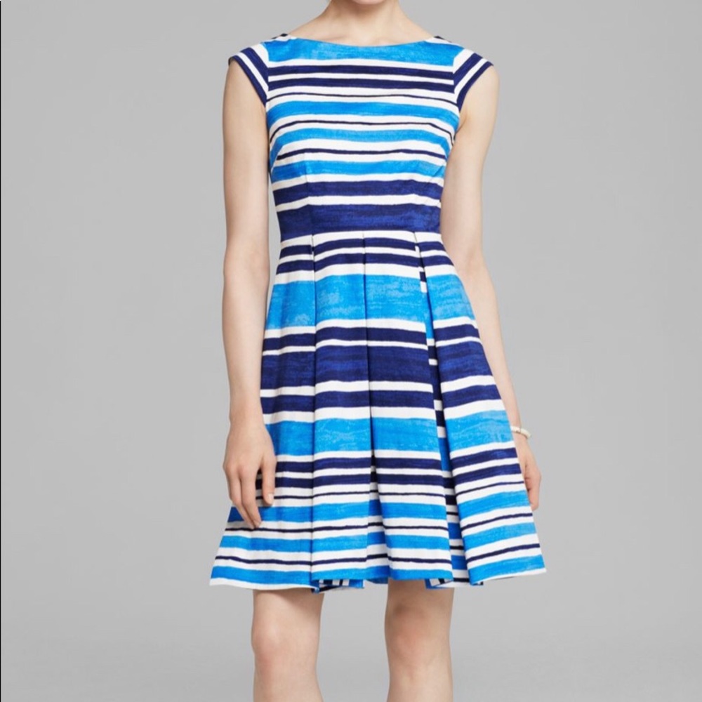 Kate spade Stripped Blue Dress